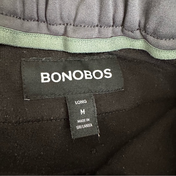 Bonobos Off Duty Gray Pant w/ Drawstring & Elastic Waist Size M Long - Picture 5 of 8